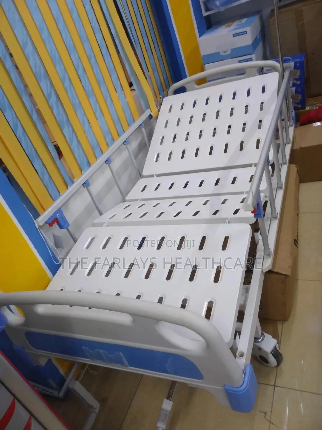 Patient Bed Double Crank For Hospital And Homecare.