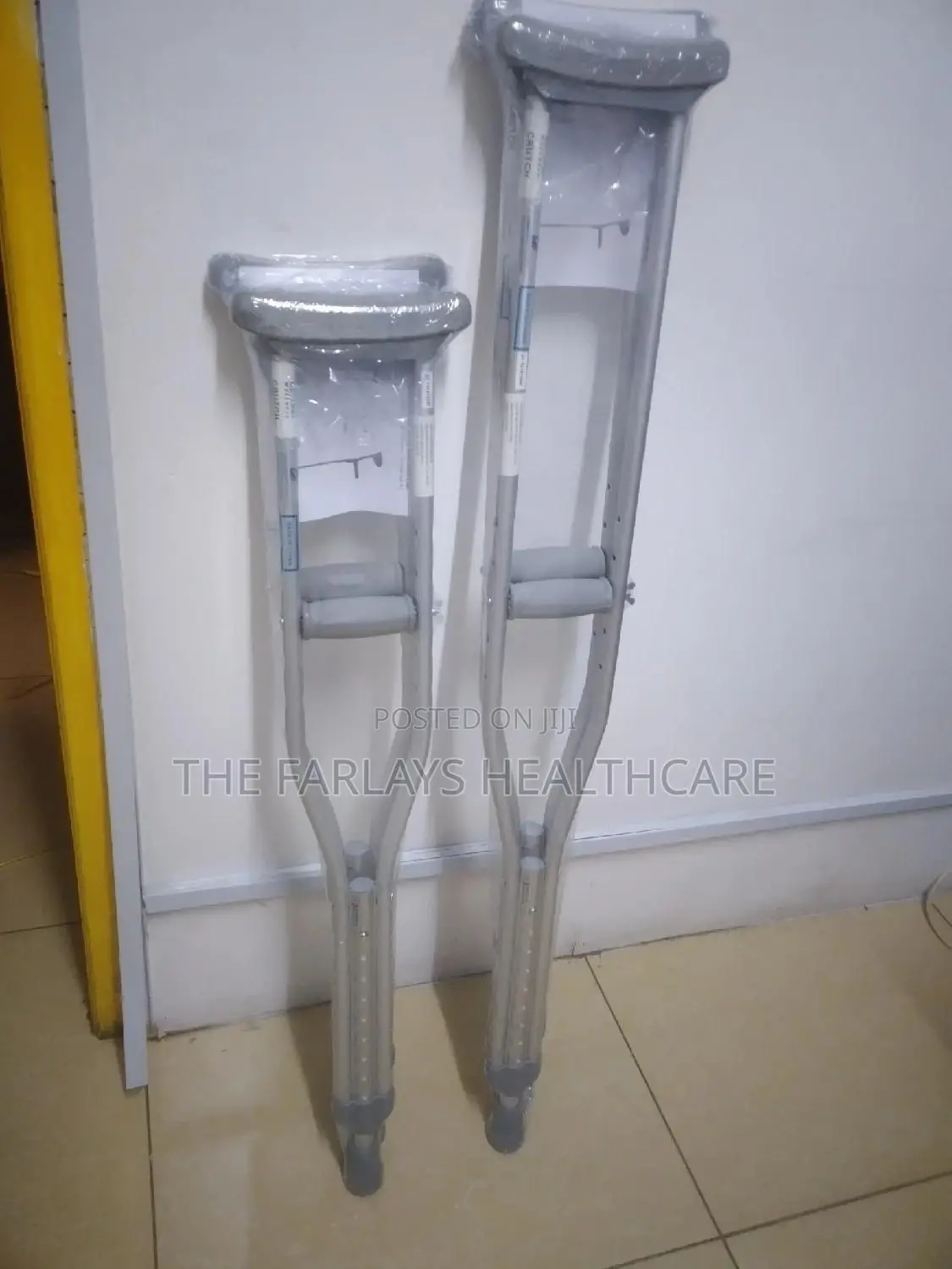 Axilliary Under Arm Crutches' ,.