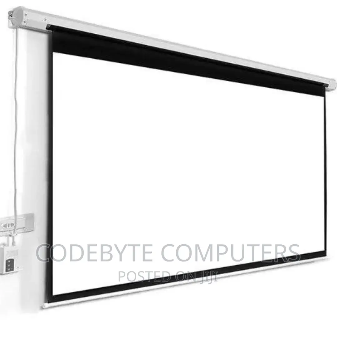 Auto Electric Projector Screen 300 X 300