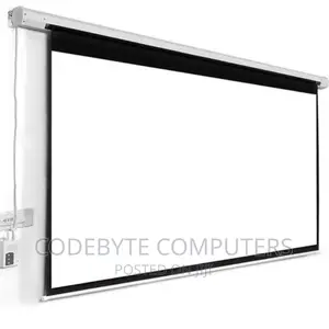 Auto Electric Projector Screen 300 X 300