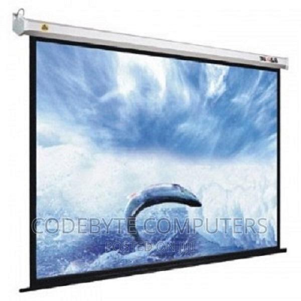 Electric Projector Screen 240 X 240 - main view
