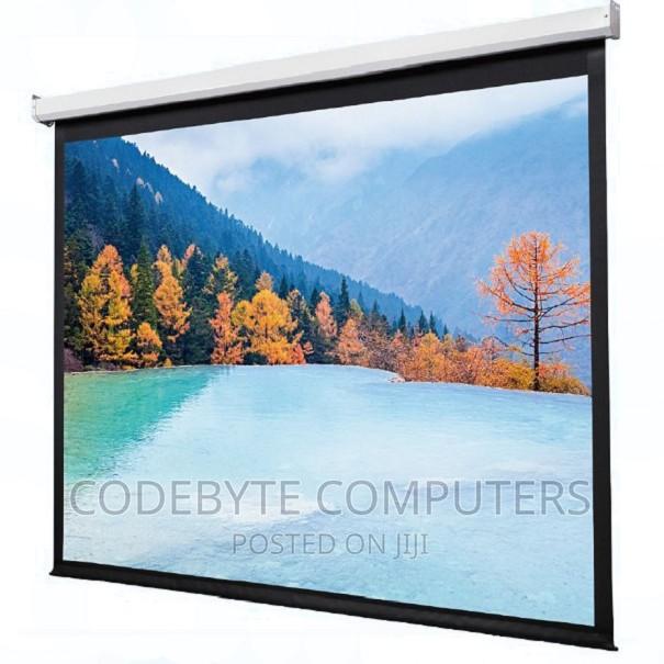 Electric Projector Screen 240 X 240 - thumbnail 3