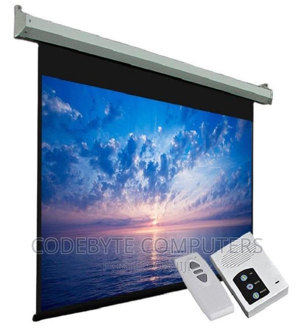 Electric Projector Screen 200 X 200 - thumbnail 3