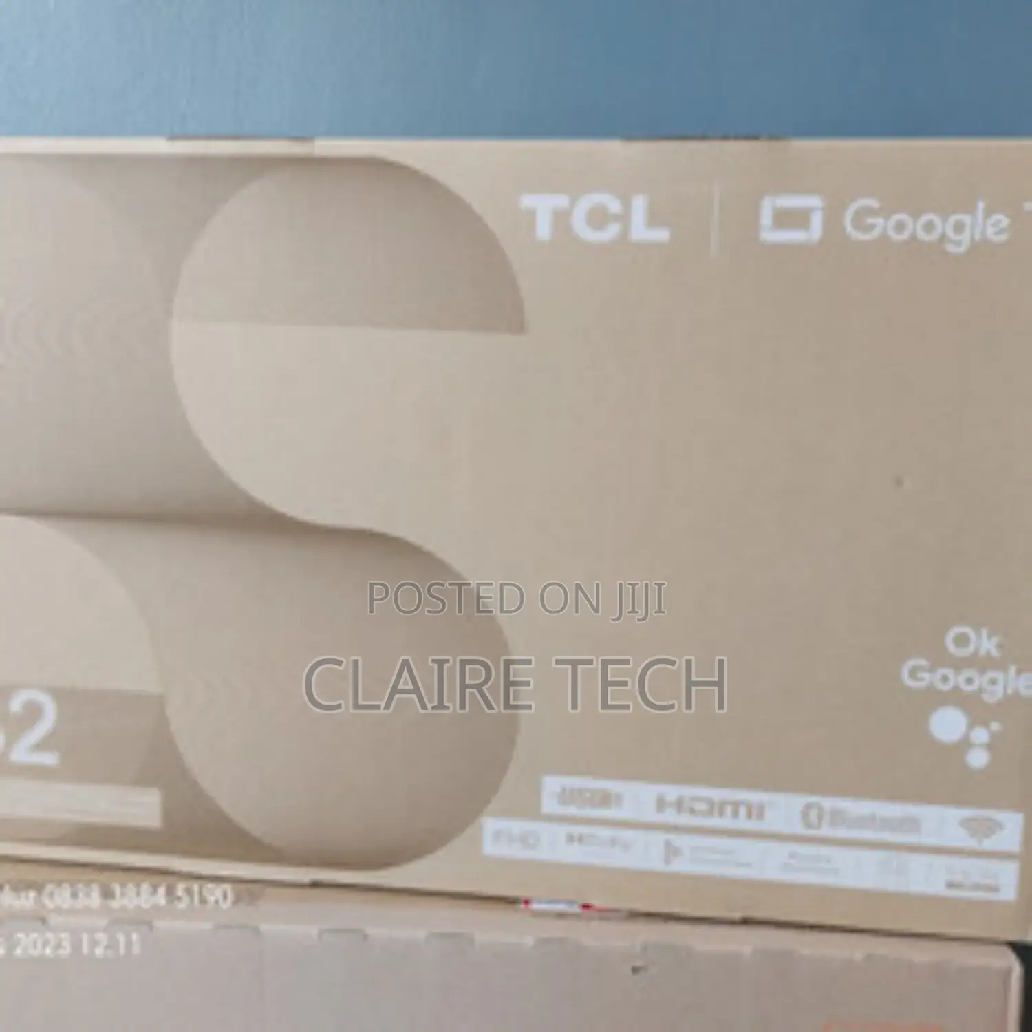 TCL 32 Inches Smart Android Frameless Tv