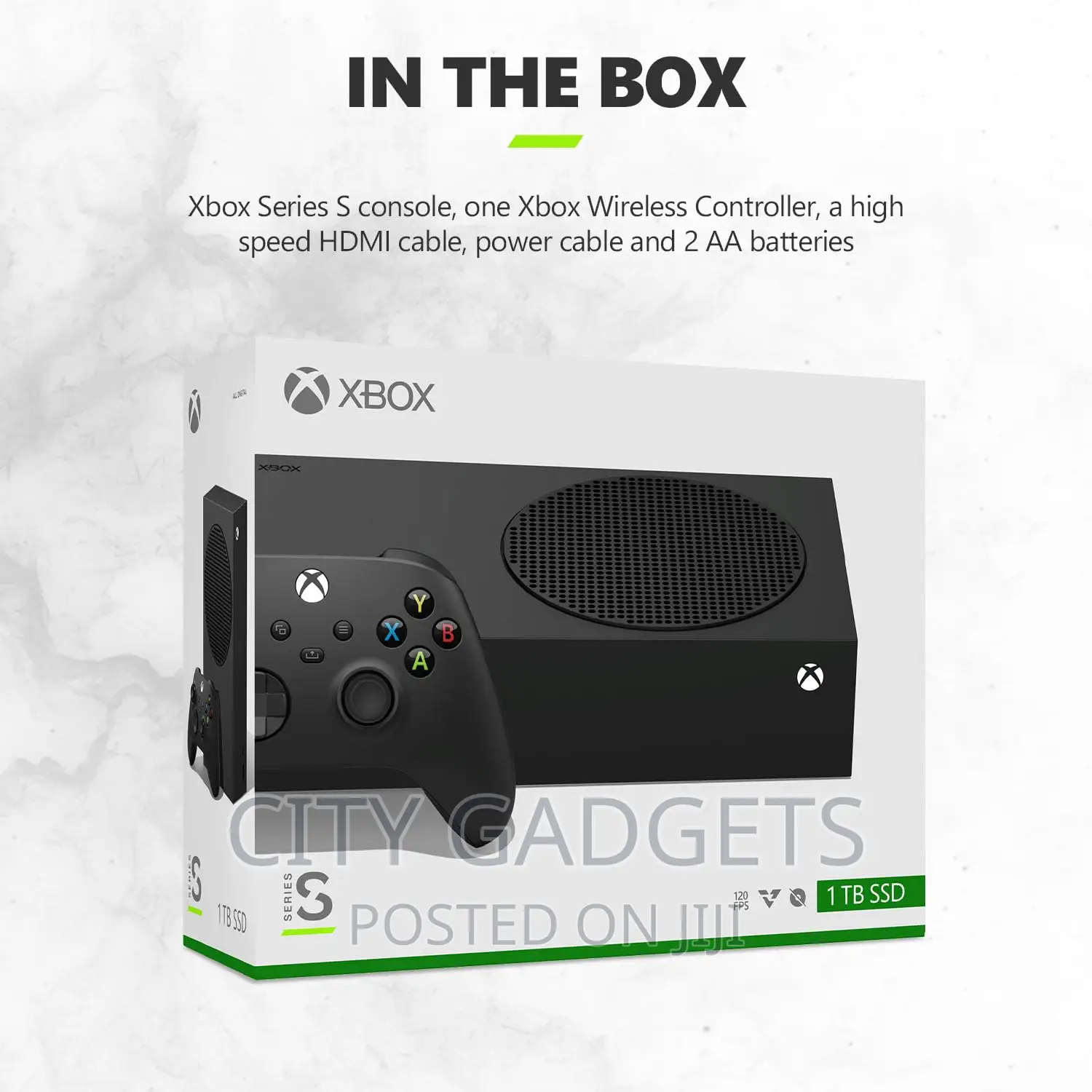 Microsoft Xbox Series S 1tb SSD Console Carbon Black