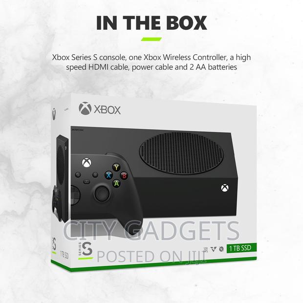 Microsoft Xbox Series S 1TB SSD Console Carbon Black