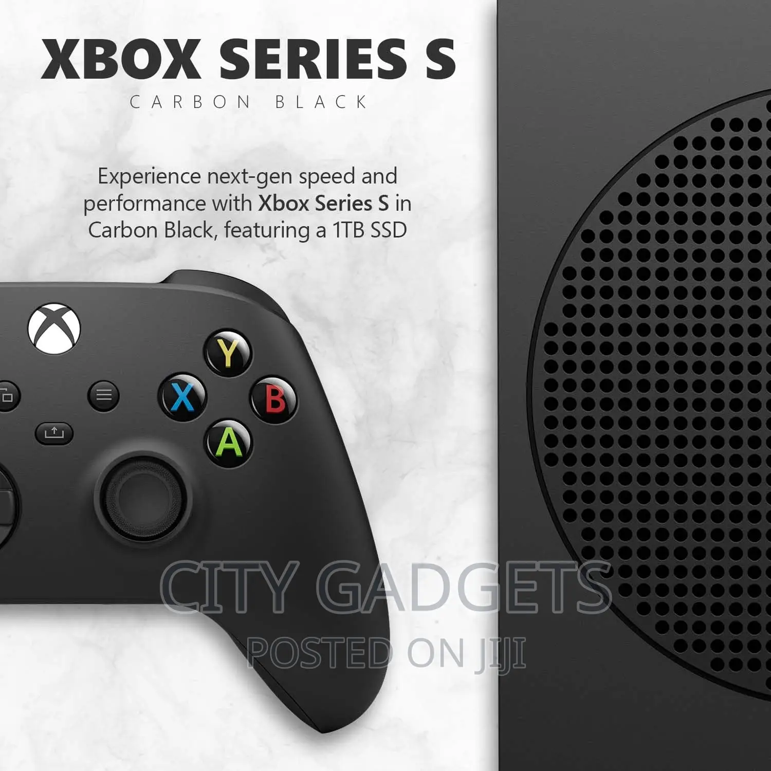 Microsoft Xbox Series S 1tb SSD Console Carbon Black