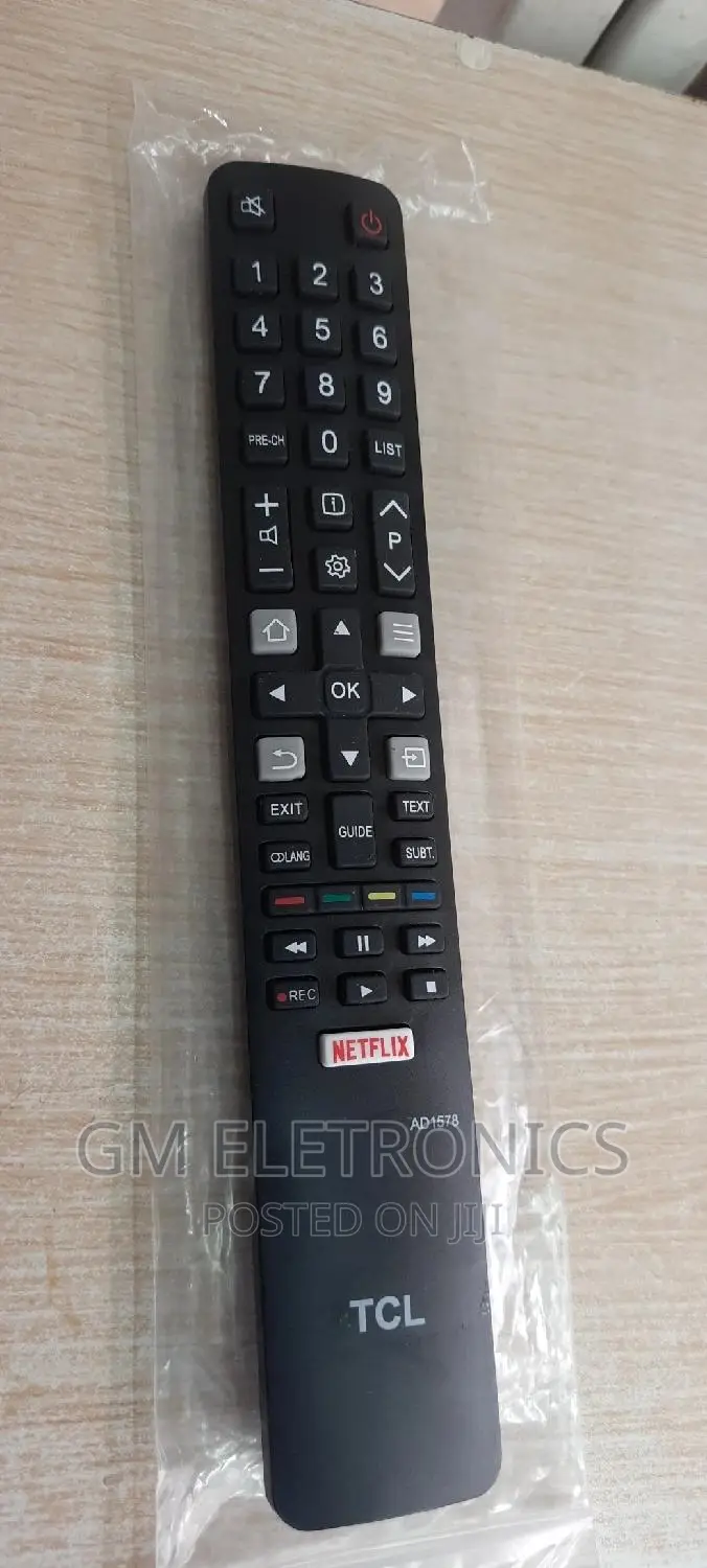 New TCL Smart Tv RMT Controller With Batteries.
