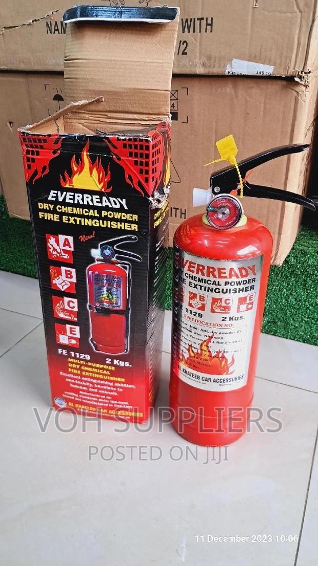 Generic 2kg Dry Powder Fire Extinguisher - thumbnail 2