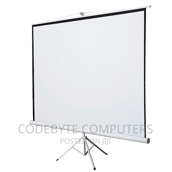 Tripod Projector Screen 200 X 200 - thumbnail 2