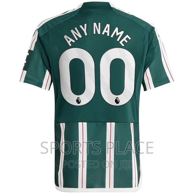 Manchester United Green 3rd Kit Player Version - thumbnail 4