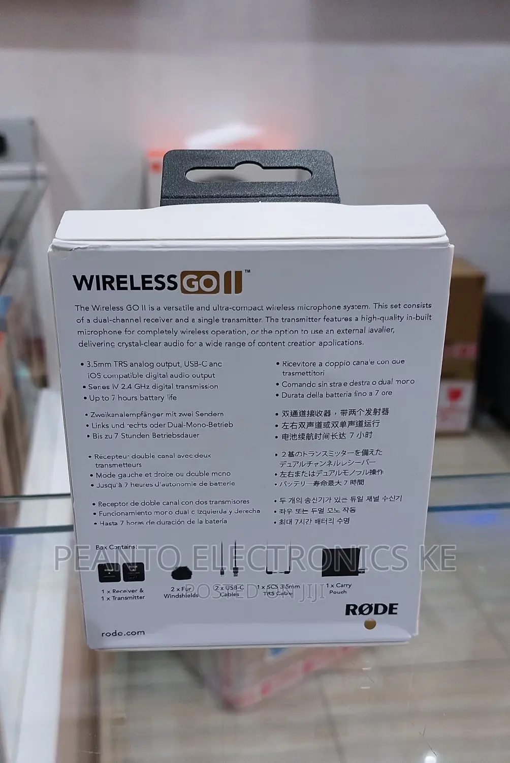 Rode Wireless Go Compact Digital Wireless Microphone System