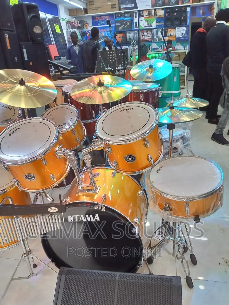 Tama Drumset 5 Piece, Orange