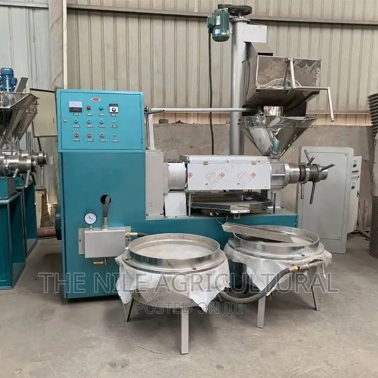Fully Automatic Mustard Flax Seed Oil Press Machine