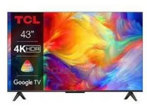 TCL FHD Frameless Smart Android Tv 43" Inch, Netflix