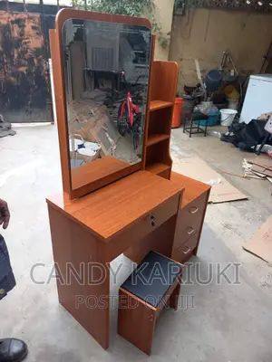 Beautiful Dresser With a Sliding Mirror