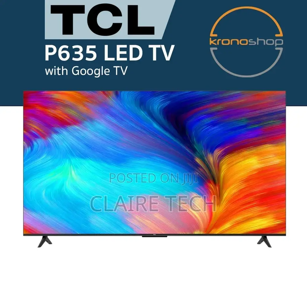 TCL 65P635 65'' Smart Uhd With HDR Google TV Frameless