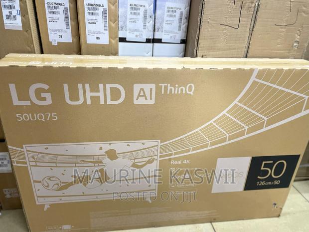 LG 50′′ Uq75006 Uhd Active HDR Webos Smart Ai Thinq TV - main view