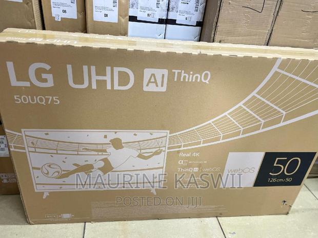 LG 50′′ Uq75006 Uhd Active HDR Webos Smart Ai Thinq TV - thumbnail 2