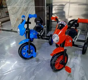 Tricycle With Torch/Music 
Big Size 2 to 5yrs