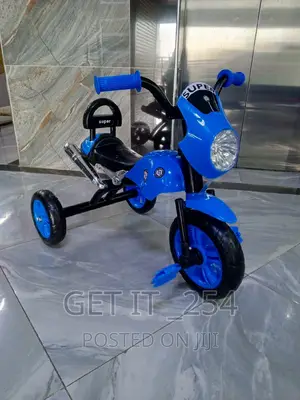 Tricycle With Torch/Music 
Big Size 2 to 5yrs