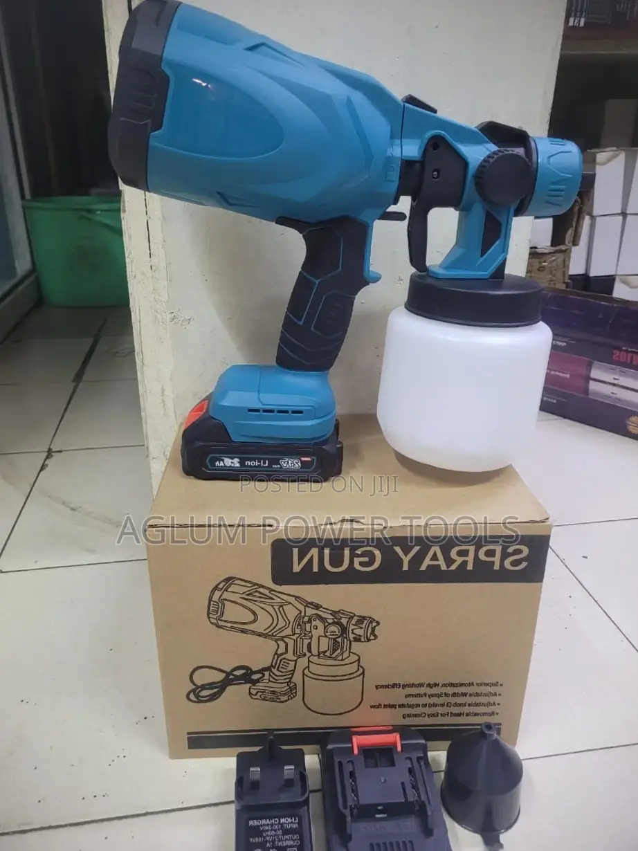 Cordless Spray With Two Batteries