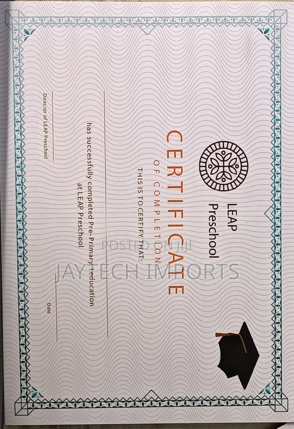 Certificates Prints Design