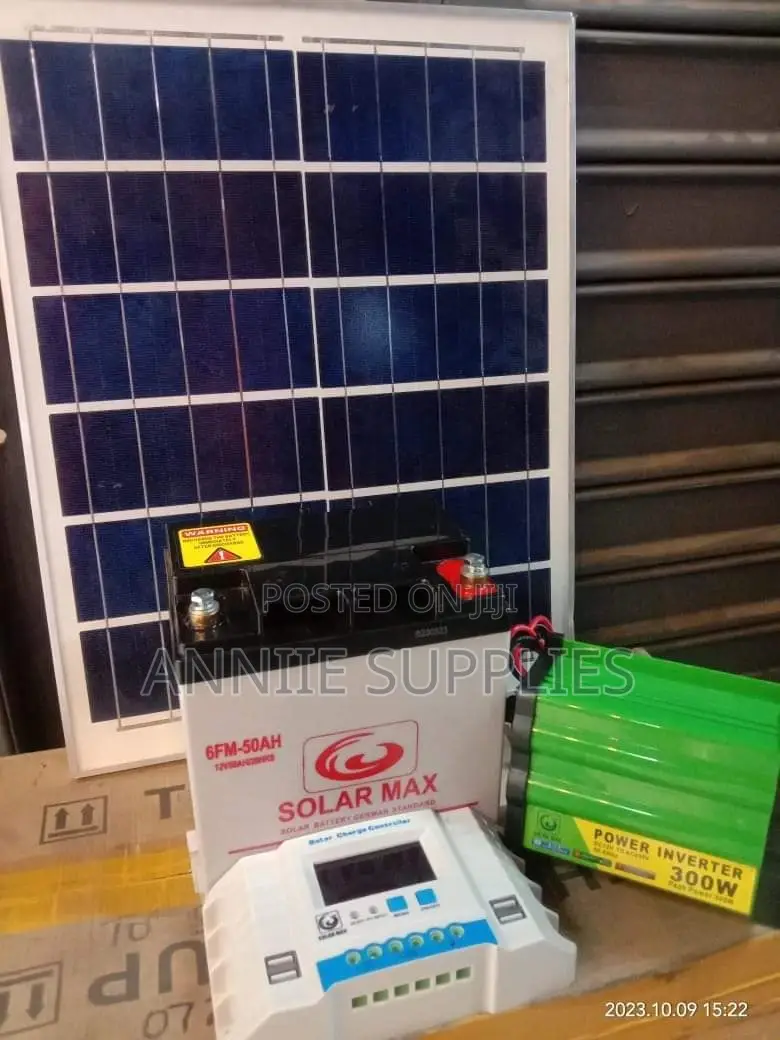 Basic Lighting 80 Wats - 70ah Battery - 150w Inverter - 10a Controller