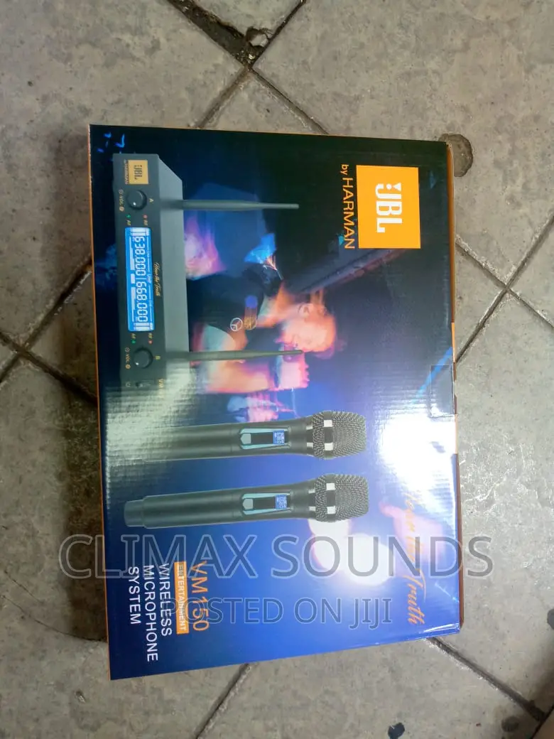JBL Wireless Microphone Vm 150,Professional Mic