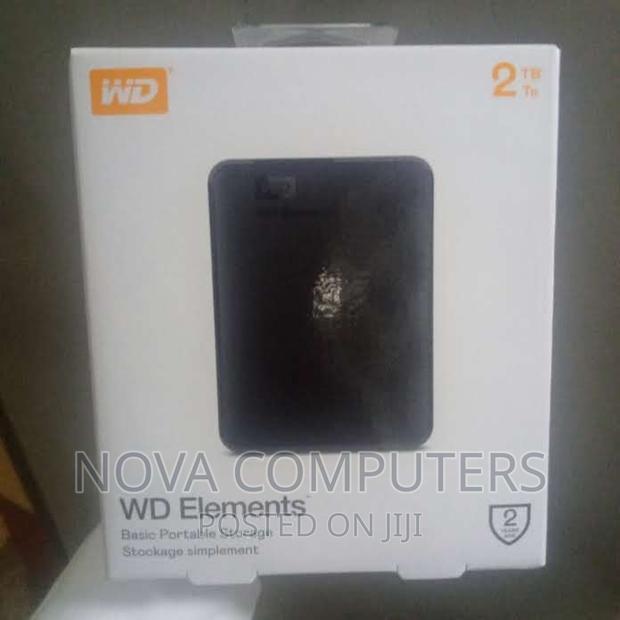 2TB WD Element Portable External Hard Drive - main view