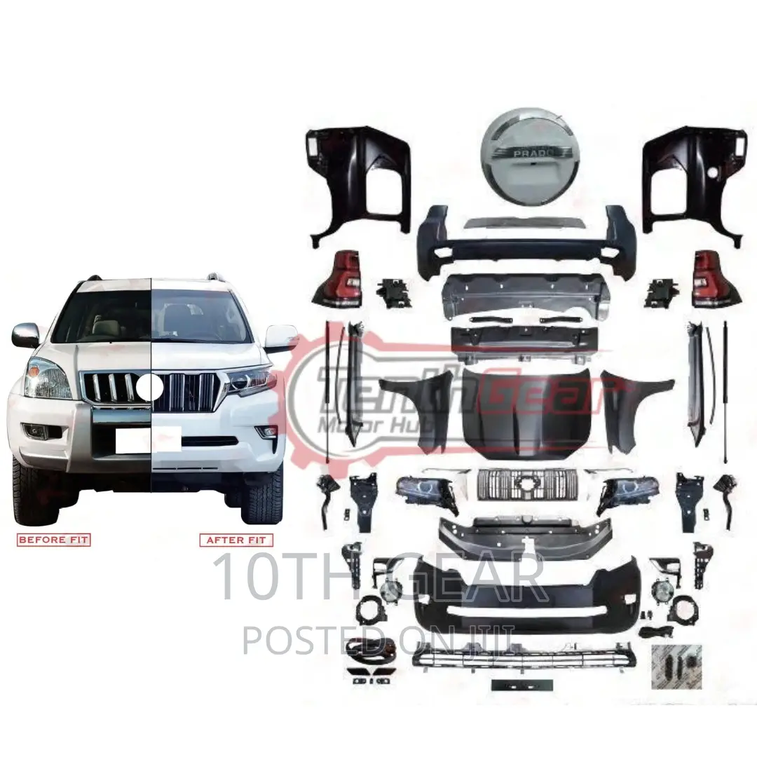 Prado 120 Facelift to Prado 150 Full Facelift Parts in Nairobi Central ...