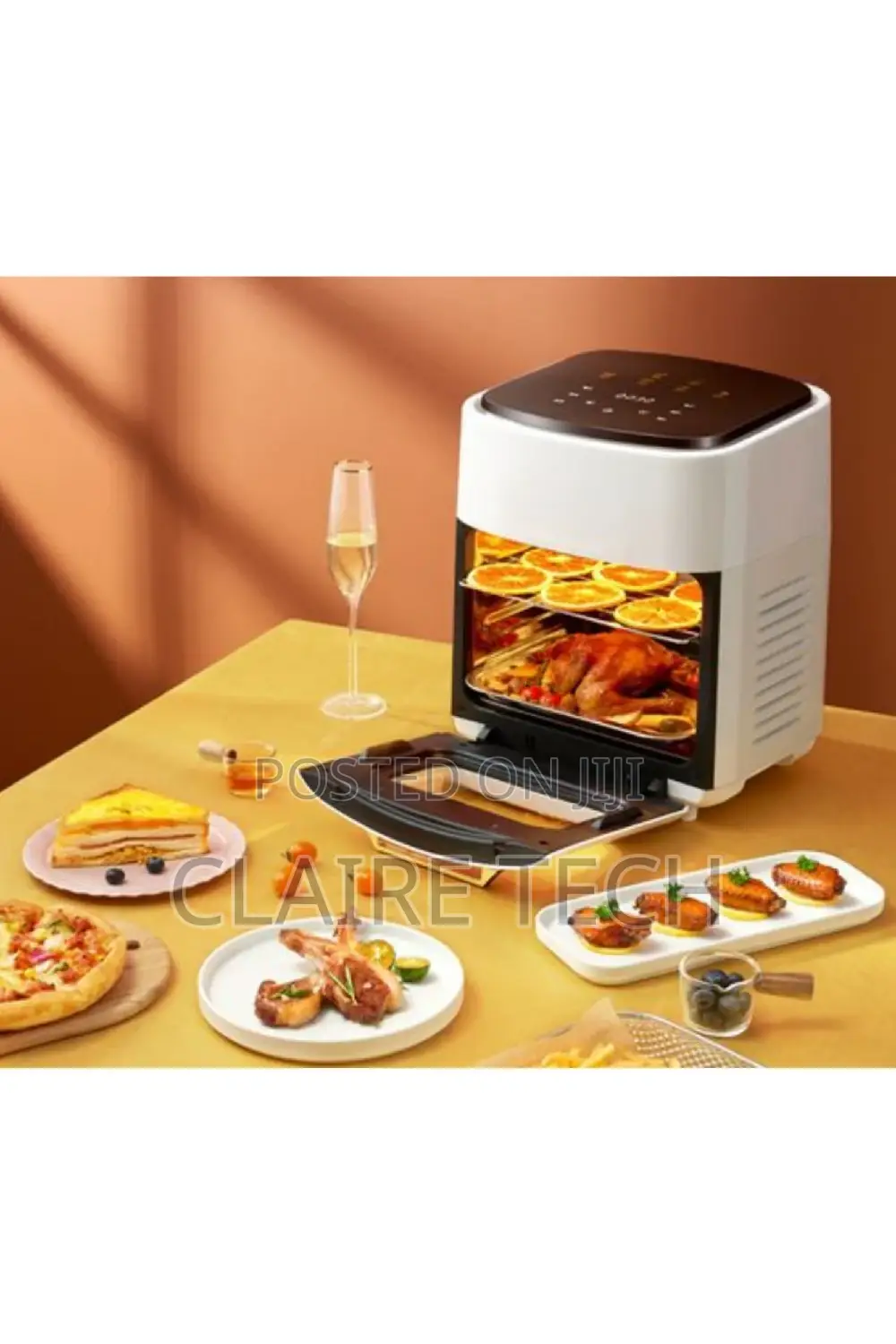 Air Fryer! Silvercrest Multifunctional Air Fryer:White/Green