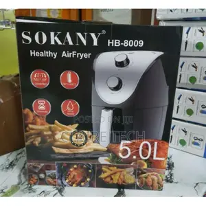Air Fryer!Sokany 5l Extra Large Oil Free Air Fryer