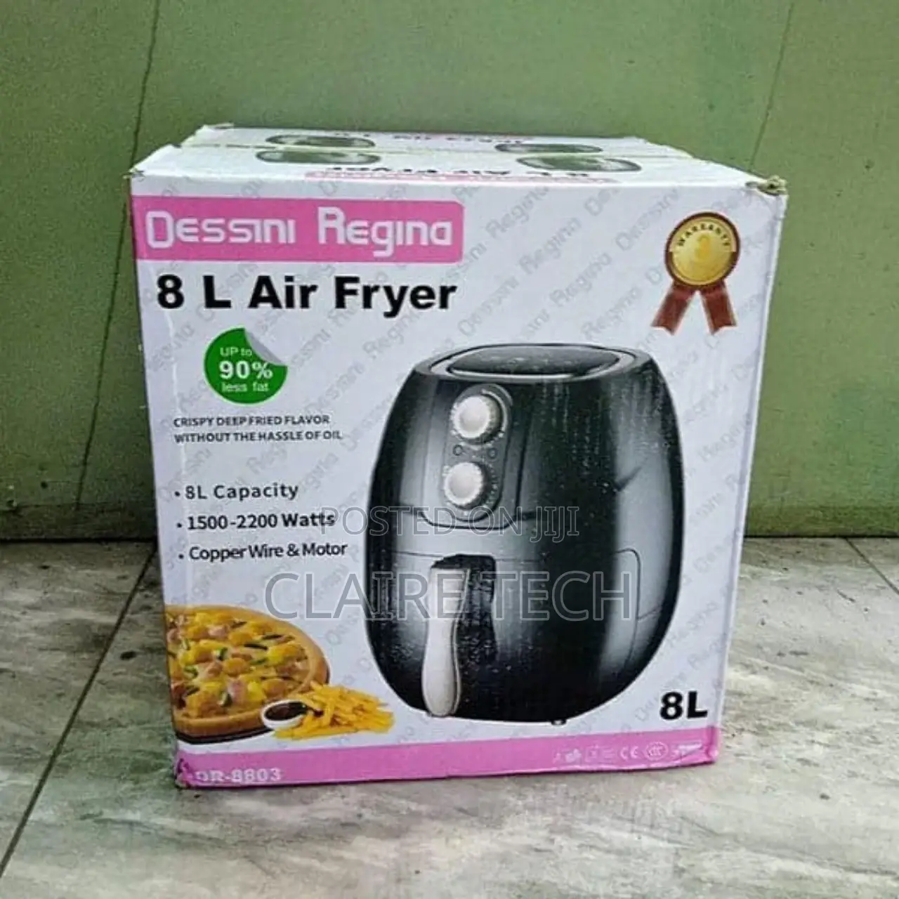 Dessini Oilless Air Fryer! Healthy Living 8l