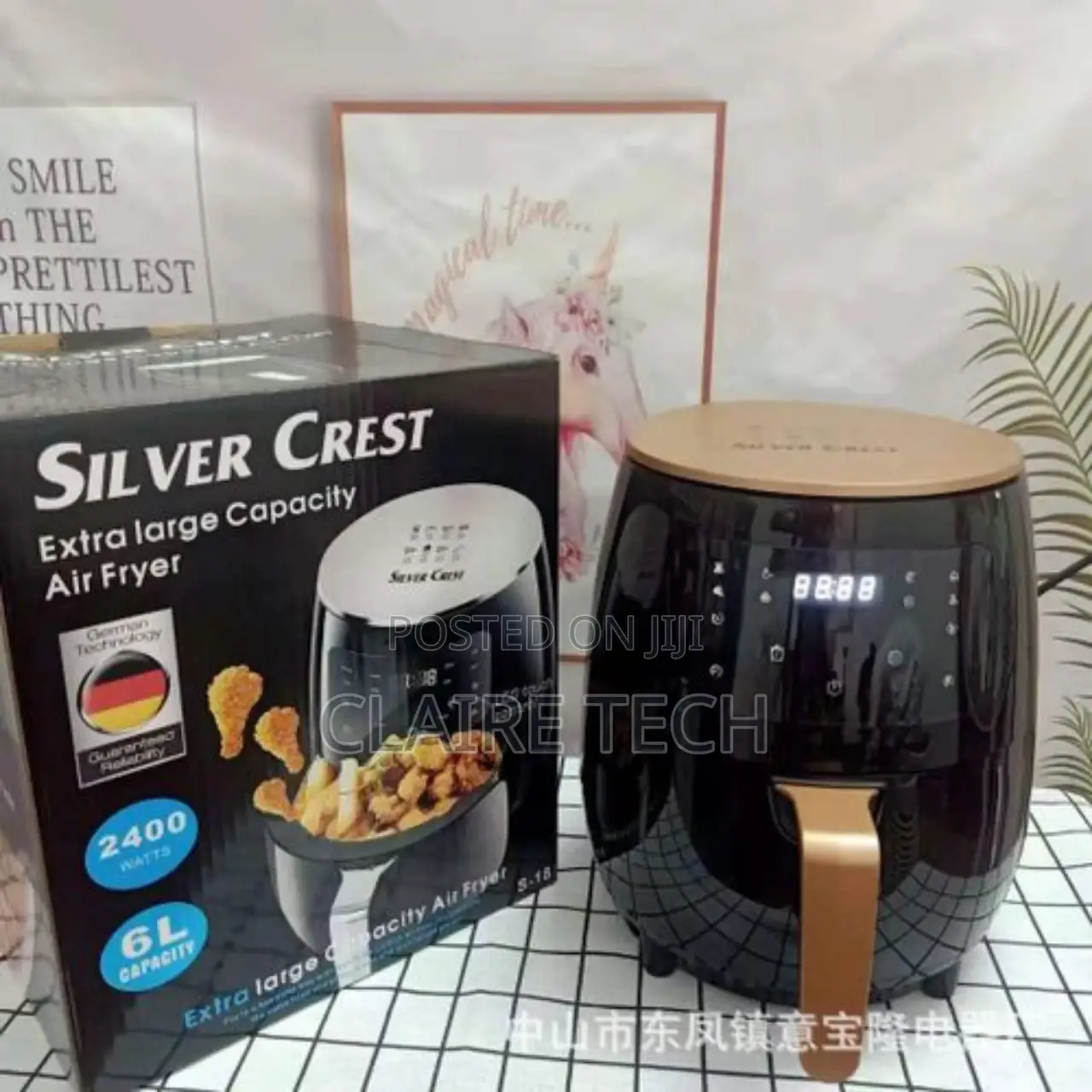 Air Fryer! Silvercrest 6l Digital Air Fryer