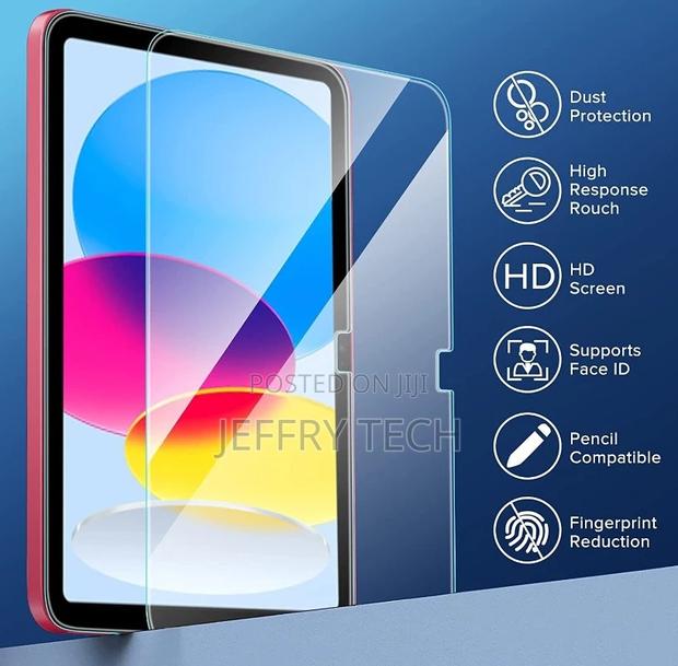 iPad 10th Generation (10.9 Inch, 2022) HD Tempered Glass Sc