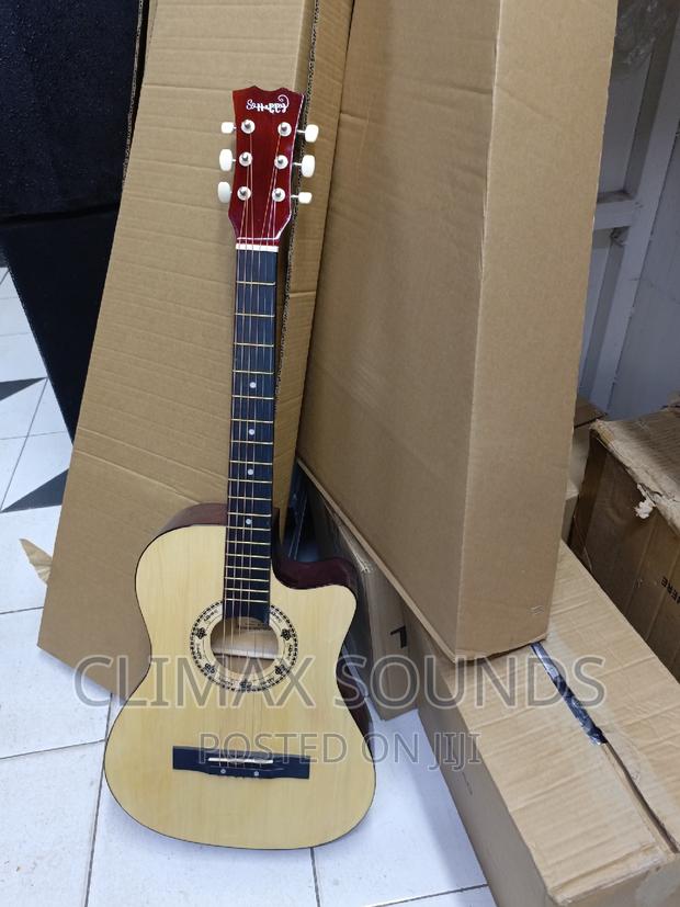 Acoustic Guitar 38" "Natural - main view