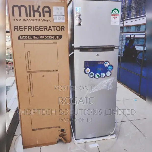 Mika 168 Litres Double Door Fridge**