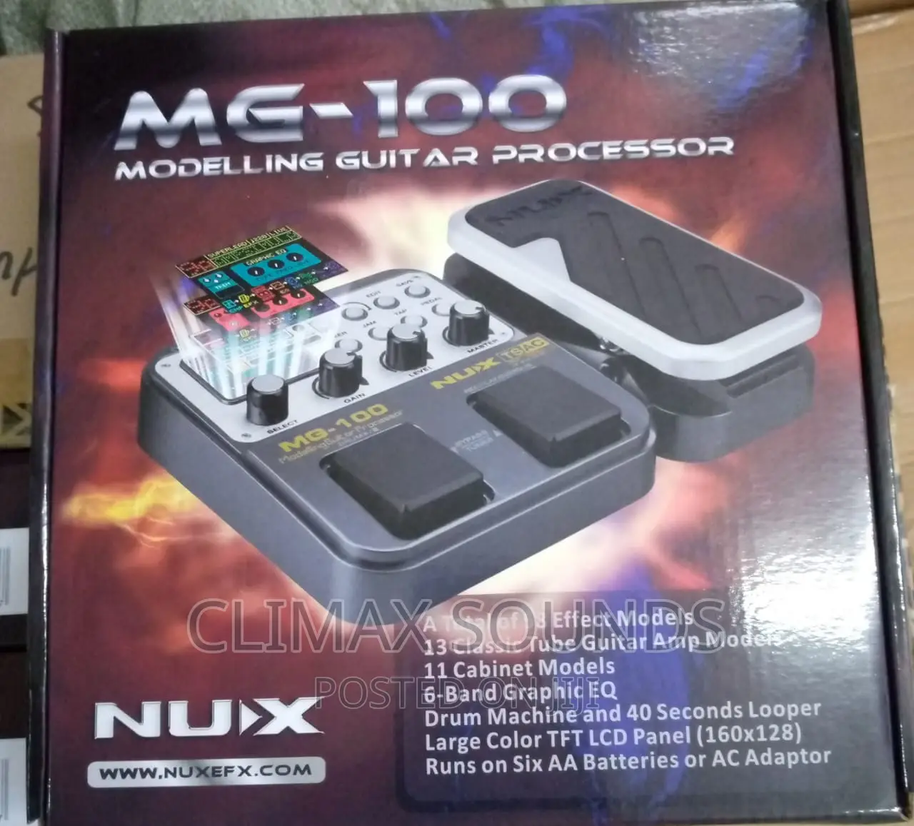 MG 100 Guitar Effects "