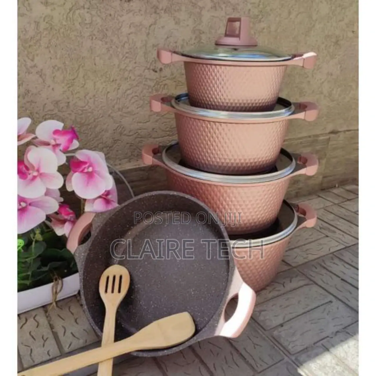 Nonstick Cookware12pcs Unique Heavy Duty Cookware Set