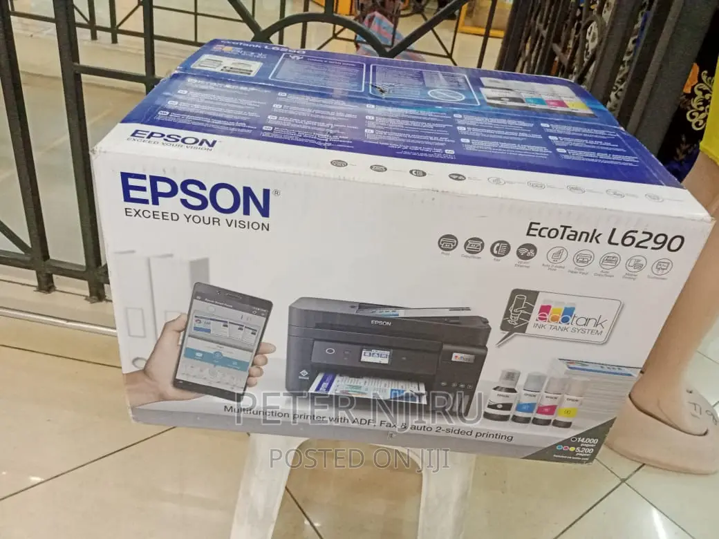 Wi-Fi Duplex All-in-One Ink Tank Epson Ecotank L6290 A4