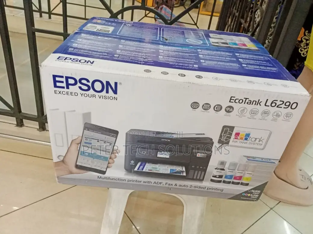 Wi-Fi Duplex All-in-One Ink Tank Epson Ecotank L6290 A4