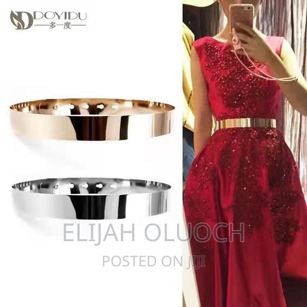 Silver Metalic Belts - thumbnail 2