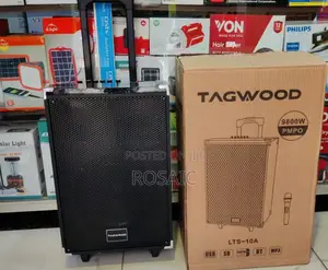 10" Tag Wood Speaker 9800watts