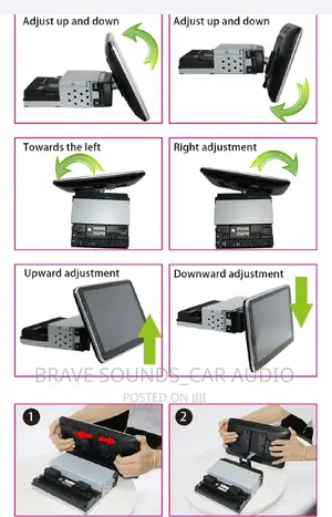 Single Din Rotary Android Radio 9 Inch