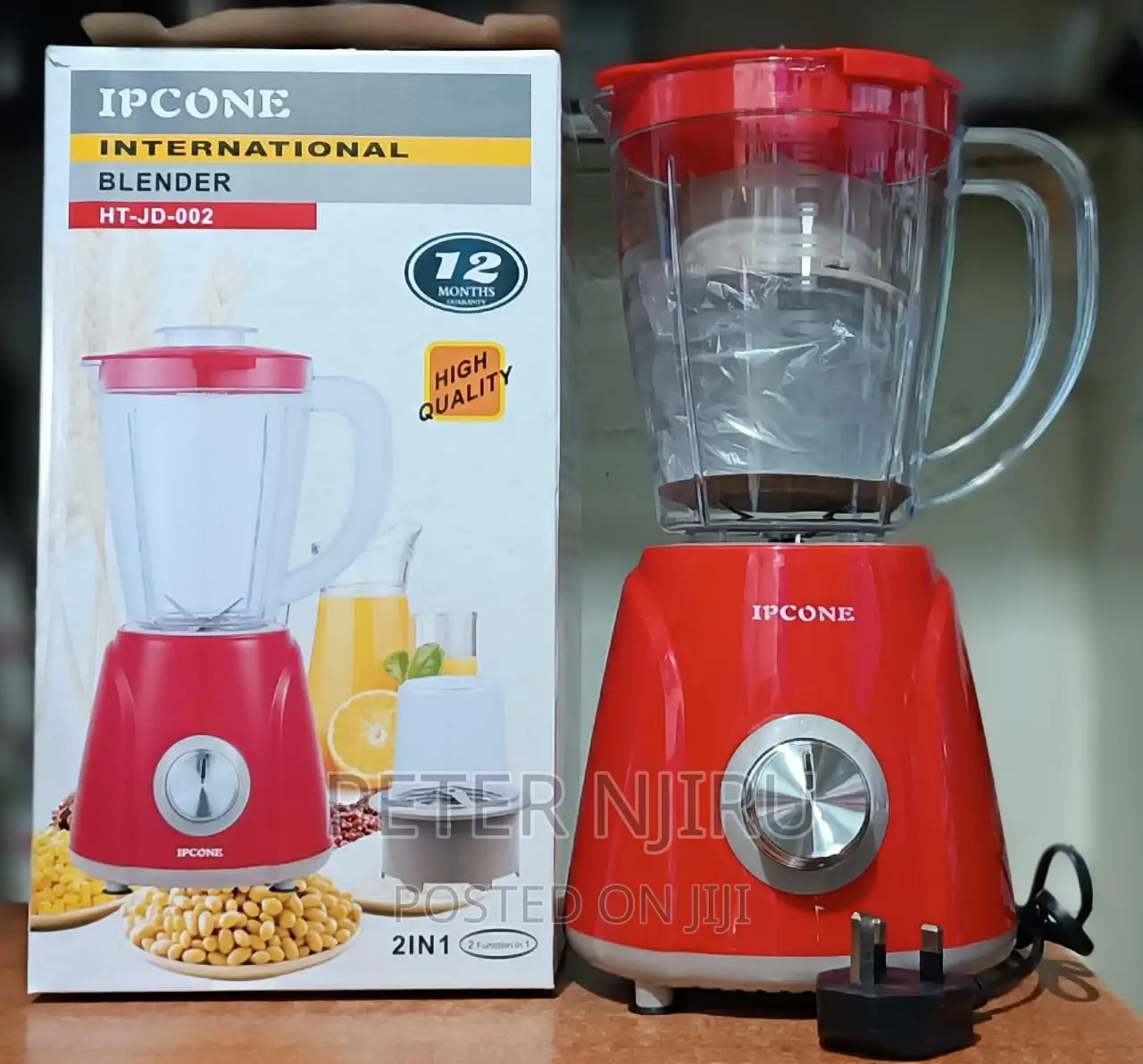 IPCONE 1.4ltr 2in1 Blender