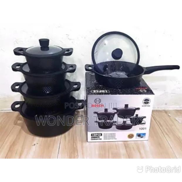 Bosch Cookware 10 Pieces Heavy Duty