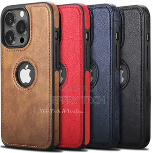 Leather Luxury Case for iPhone 15 14 Plus 13 12 11 Pro Max