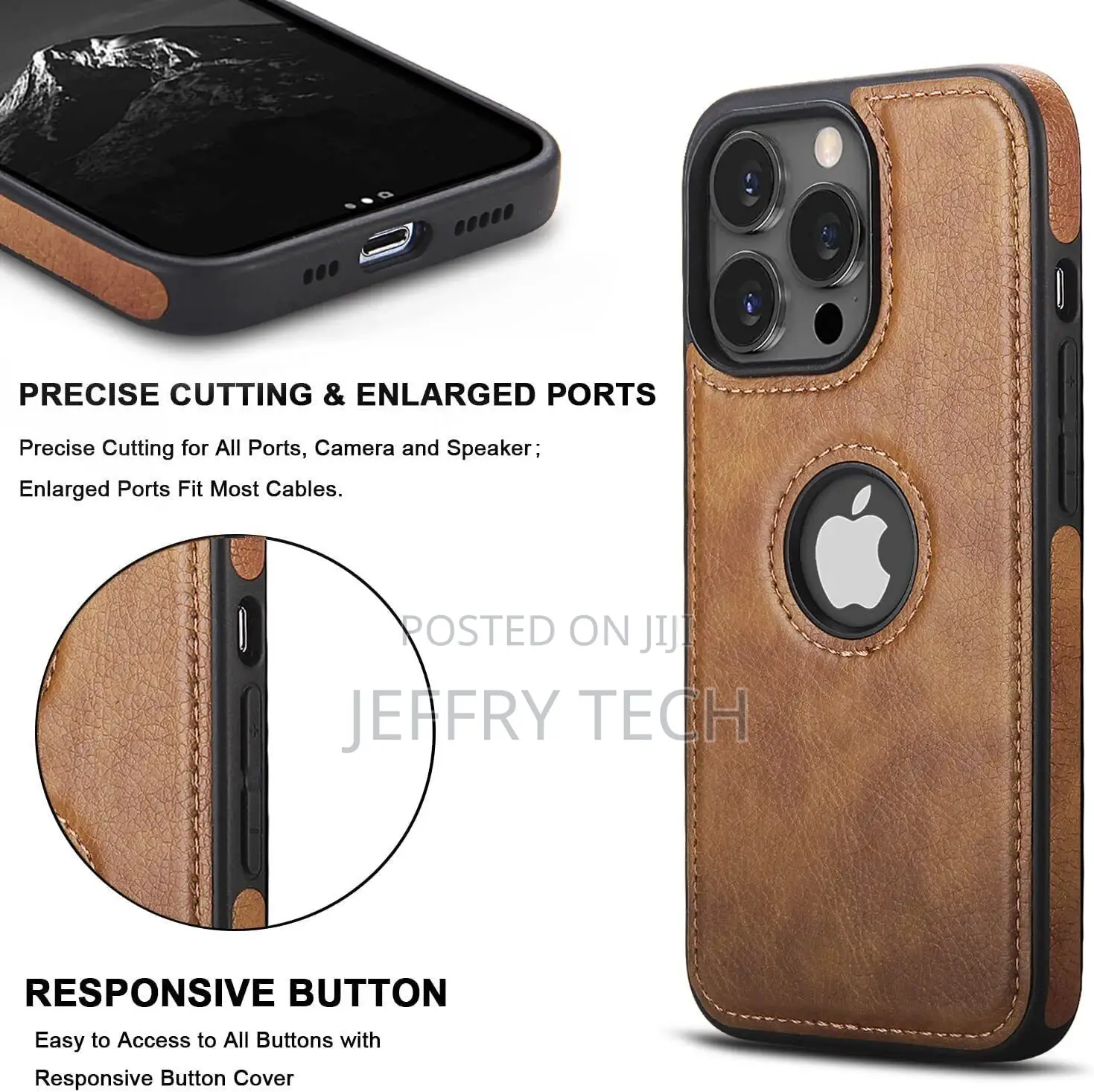 Leather Luxury Case for iPhone 15 14 Plus 13 12 11 Pro Max