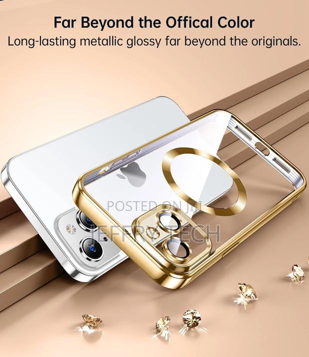 Apple iPhone 15 14 13 12 11 Pro Max Xr Clear Case Slim Plati - main view